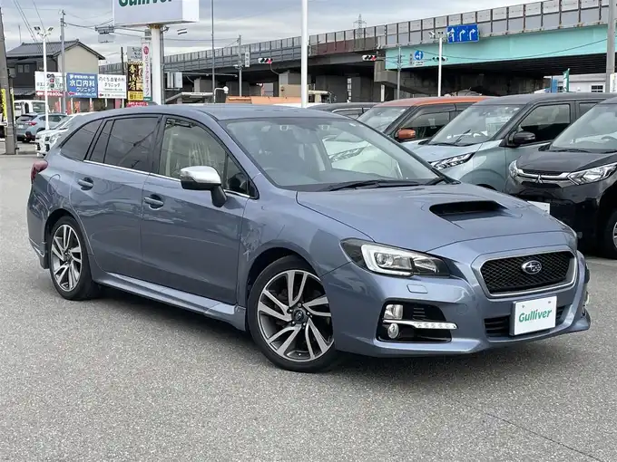 新着情報“レヴォーグ1．6GT－Sアイサイト”2015年式スティールブルーグレーM入荷しました！