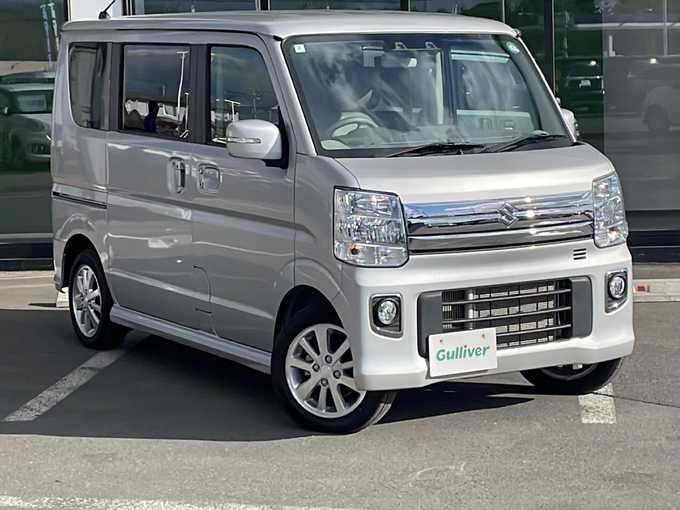 新着情報“エブリイワゴンPZターボスペシャル ハイルーフ”2024年式シルキーシルバーメタリック入荷しました！