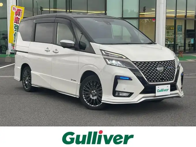 新着情報“セレナe－パワー オーテック スポーツスペック”2020年式ブリリアントホワイトパール 2トーン入荷しました！