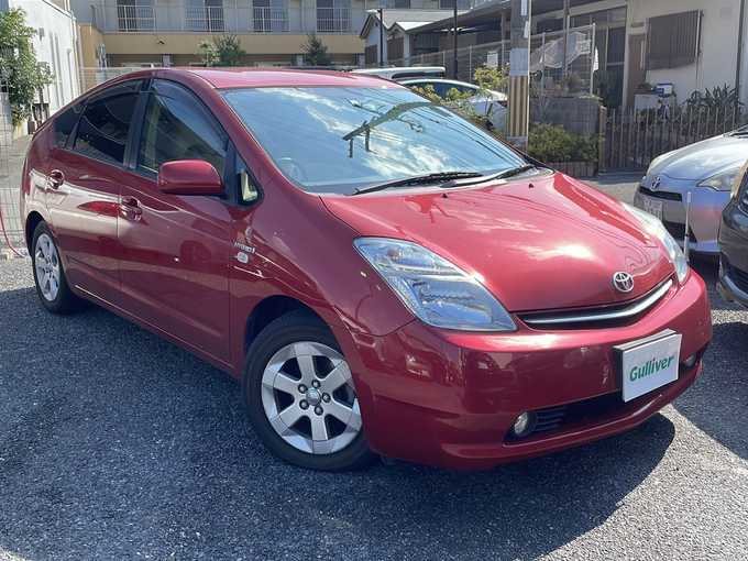 新着情報“プリウスS”2008年式レッドマイカメタリック入荷しました！