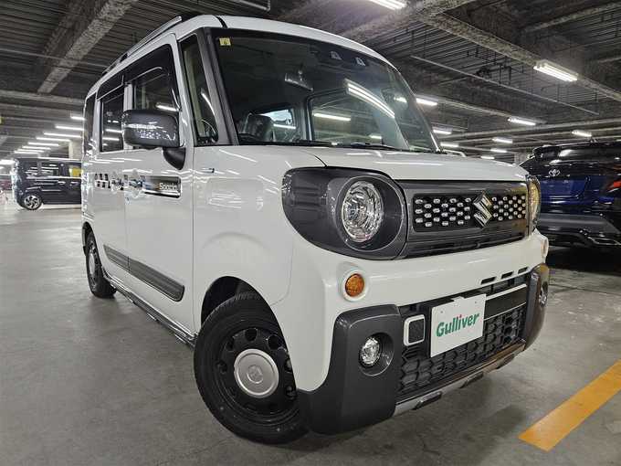 新着情報“スペーシアギアハイブリッドXZ ターボ”2020年式ピュアホワイトP入荷しました！