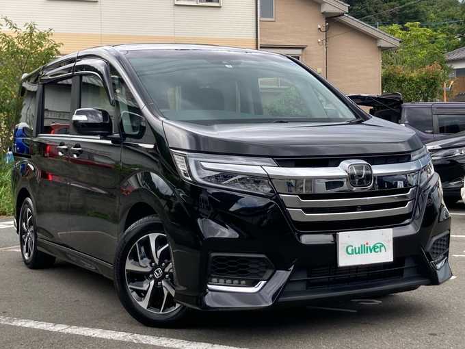 新着情報“ステップワゴンスパーダ ホンダセンシング”2019年式プレミアムスパークルブラックパール入荷しました！