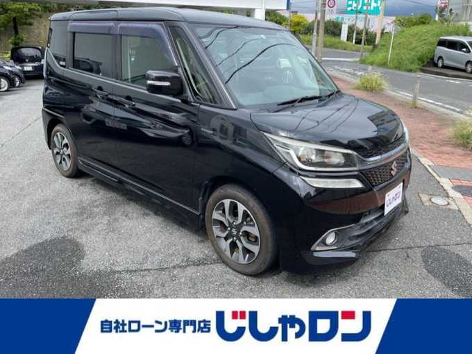 新着情報“ソリオバンディットハイブリッドSV デュアルカメラブレーキサポート装着車”2016年式スーパーブラックパール入荷しました！