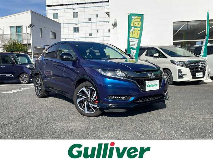 新着情報“ヴェゼルハイブリッドRS・ホンダセンシング”2017年式モルフォブルーP入荷しました！