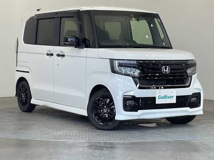 新着情報“Ｎ－ＢＯＸカスタムL特別仕様車スタイル+ブラック”2022年式プラチナホワイトパール入荷しました！
