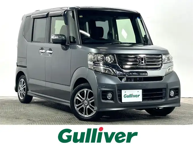 新着情報“Ｎ－ＢＯＸカスタムG特別仕様車SSパッケージ”2014年式ポリッシュドメタルメタリック入荷しました！