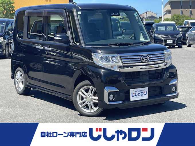 新着情報“タントカスタムX SAⅢ”2017年式ブラックマイカメタリック入荷しました！