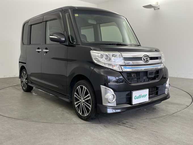 新着情報“タントカスタムRS トップエディションSA”2014年式ブラックマイカメタリック入荷しました！