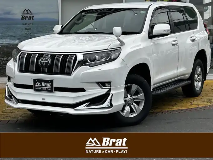 新着情報“ランドクルーザープラドTX Lパッケージ”2019年式スーパーホワイトⅡ入荷しました！