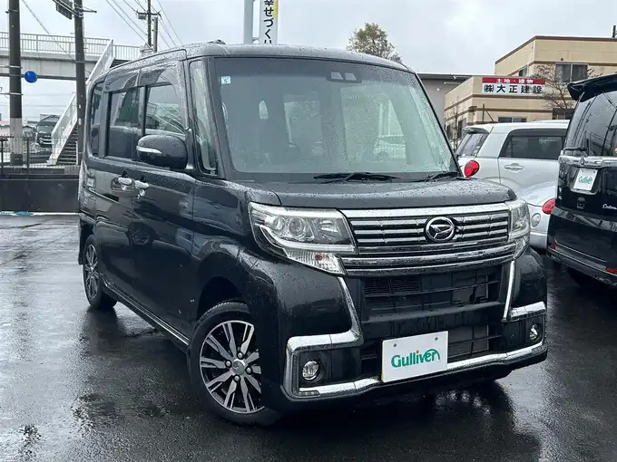 新着情報“タントカスタムX トップエディションSAⅢ”2017年式ブラックマイカメタリック入荷しました！