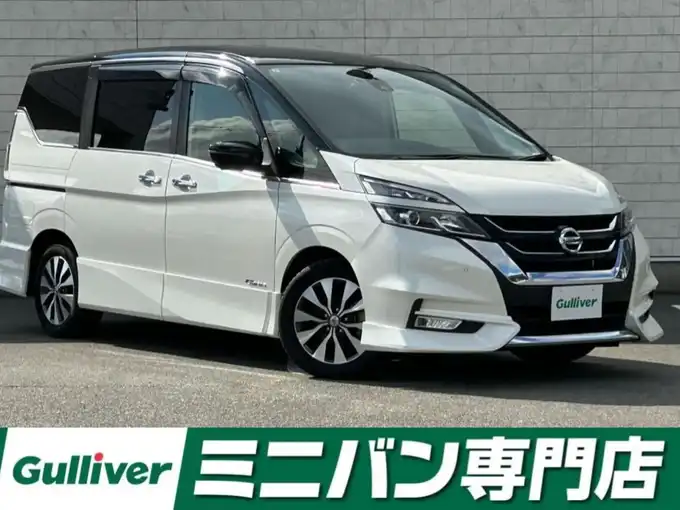 新着情報“セレナハイウェイスターG”2017年式ブリリアントホワイトパール 2トーン入荷しました！