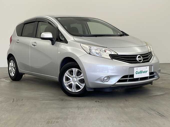 新着情報“ノートX エマージェンシーブレーキパッケージ”2014年式ブリリアントシルバー入荷しました！