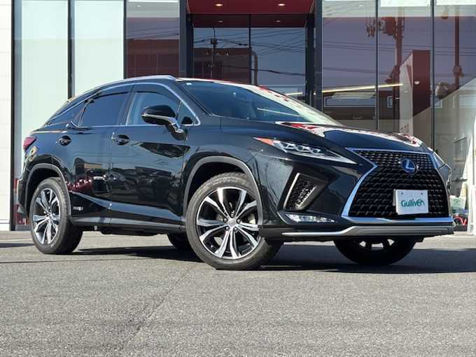 新着情報“ＲＸRX450h バージョンL”2021年式グラファイトブラックガラスフレーク入荷しました！