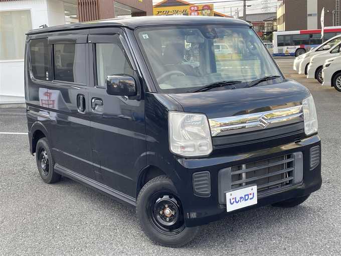 新着情報“エブリイワゴンJPターボ ハイルーフ”2017年式ブルーイッシュブラックパール3入荷しました！