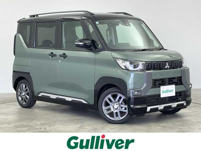 新着情報“デリカミニT プレミアム”2025年式緑Ⅱ入荷しました！