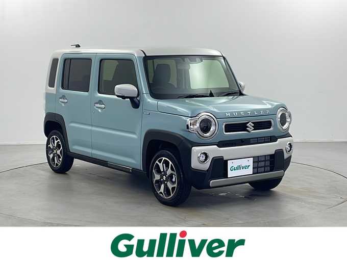 新着情報“ハスラーハイブリッドX”2025年式オフブルーメタリック/ソフトベージュメタリック入荷しました！