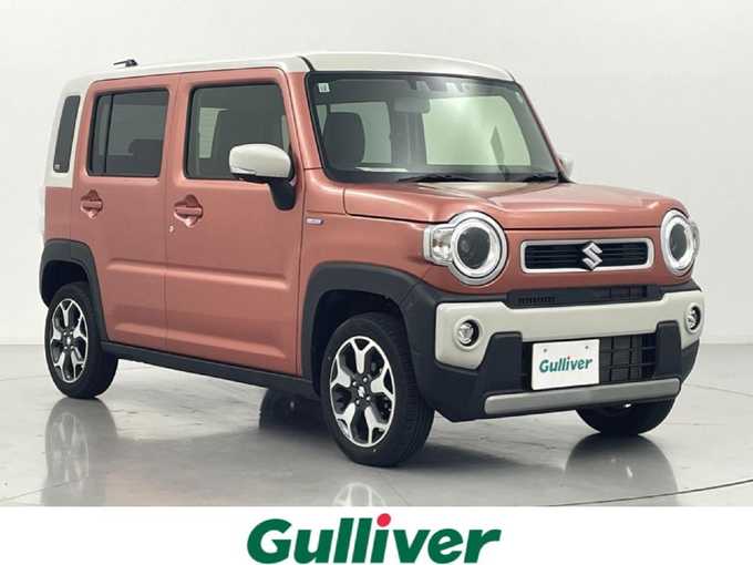 新着情報“ハスラーハイブリッドX”2022年式コーラルオレンジメタリック/ソフトベージュメタリック入荷しました！