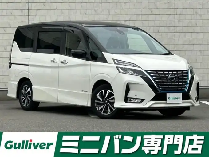 新着情報“セレナe－パワー ハイウェイスターG”2020年式ブリリアントホワイトパール 2トーン入荷しました！