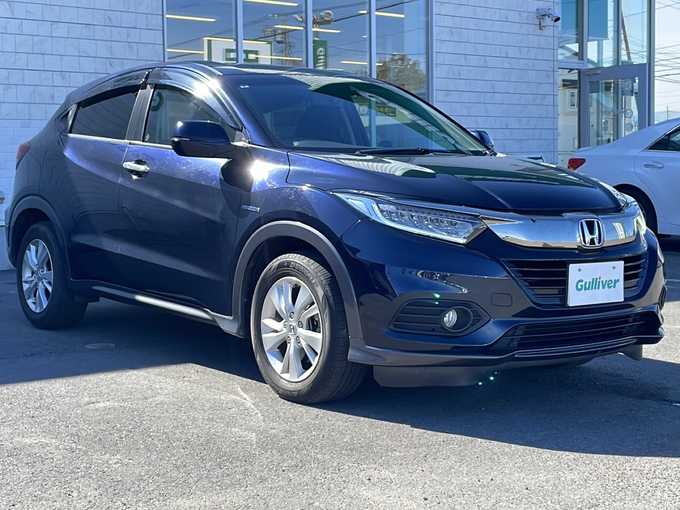 新着情報“ヴェゼルハイブリッドX・ホンダセンシング”2019年式ミッドナイトブルービームM入荷しました！