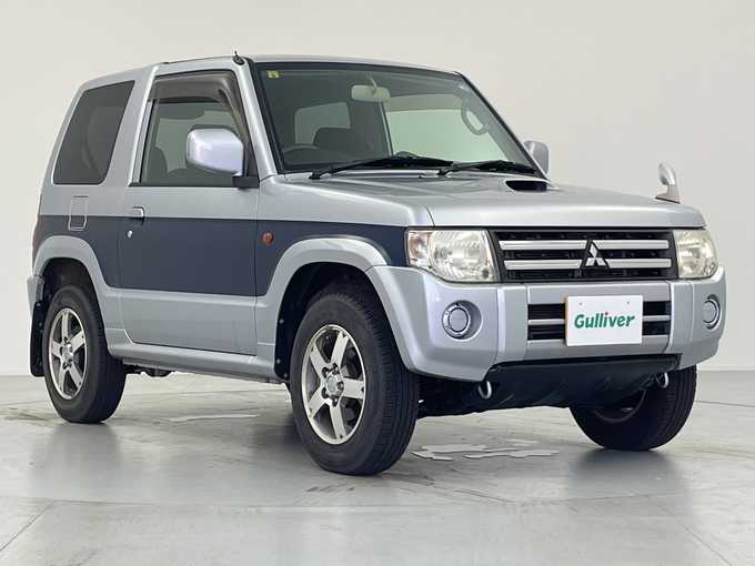 新着情報“パジェロミニナビエディションVR”2008年式クールシルバーM/ネアーズブルー入荷しました！