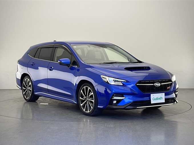 新着情報“レヴォーグSTIスポーツ EX”2023年式WRブルーパール入荷しました！