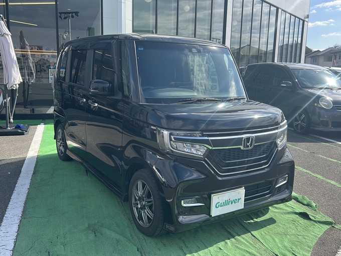新着情報“Ｎ－ＢＯＸカスタムG・Lホンダセンシング”2019年式クリスタルブラックパール入荷しました！