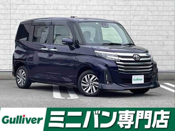 新着情報“ルーミーカスタムG”2022年式クールバイオレットクリスタルシャイン入荷しました！