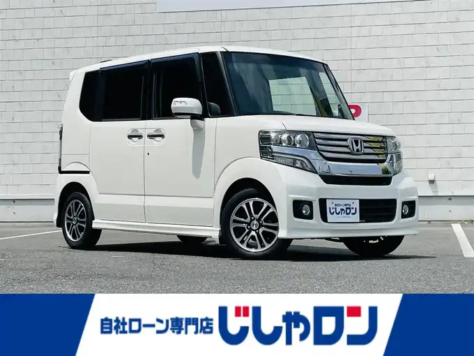 新着情報“Ｎ－ＢＯＸカスタムG特別仕様車SSパッケージ”2013年式プレミアムホワイトパール入荷しました！