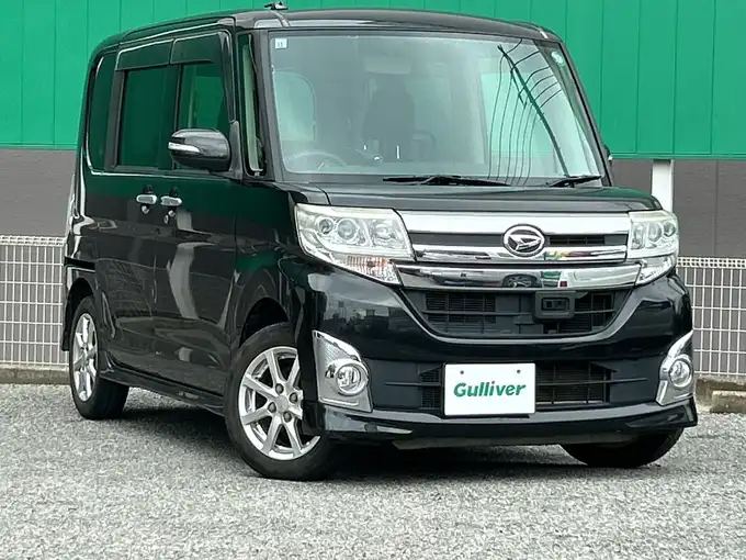 新着情報“タントカスタムX SA”2013年式ブラックマイカメタリック入荷しました！