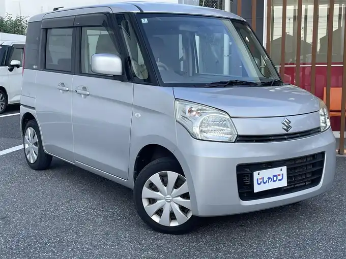 新着情報“スペーシアX（レーダーブレーキサポート装着車）”2014年式シルキーシルバーメタリック入荷しました！