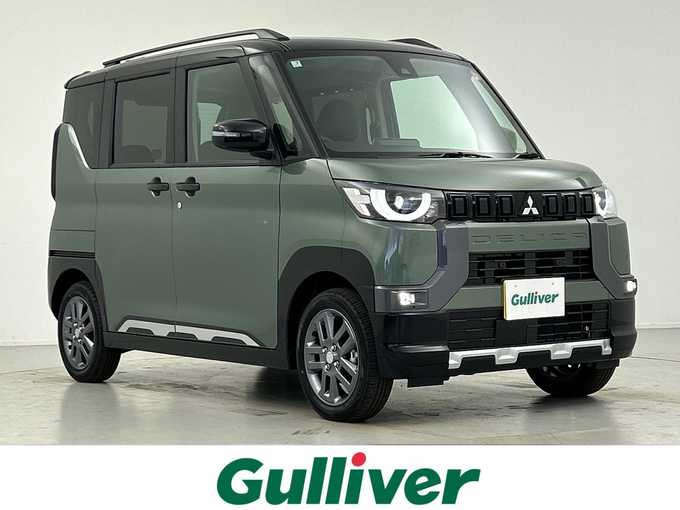 新着情報“デリカミニT プレミアム”2025年式緑Ⅱ入荷しました！