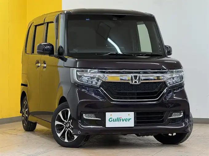 新着情報“Ｎ－ＢＯＸカスタムG・Lホンダセンシング”2018年式プレミアムベルベットパープル・パール入荷しました！