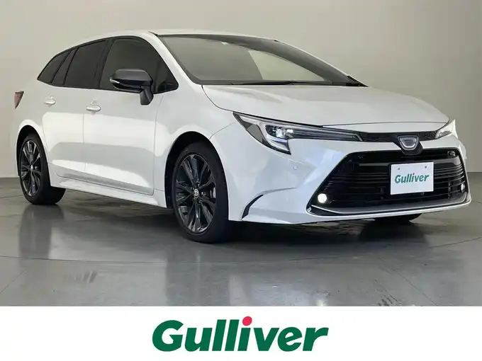 新着情報“カローラツーリングハイブリッド ダブルバイビー”2022年式プラチナホワイトパールマイカ入荷しました！