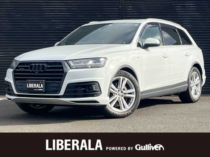 新着情報“Ｑ７3．0TFSIクワトロアダプティブエアサスペンション仕様”2016年式グレイシアホワイトメタリック入荷しました！
