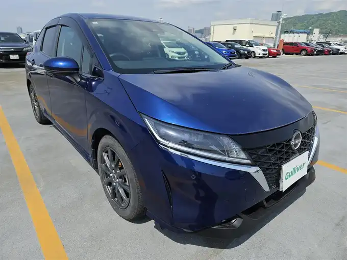 新着情報“ノートX”2021年式オーロラフレアブルーパール入荷しました！