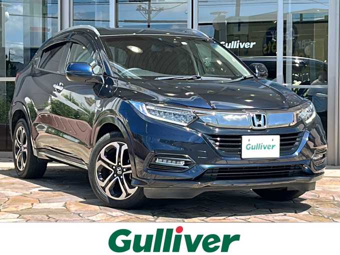 新着情報“ヴェゼルハイブリッドZ・ホンダセンシング”2020年式ミッドナイトブルービームM入荷しました！