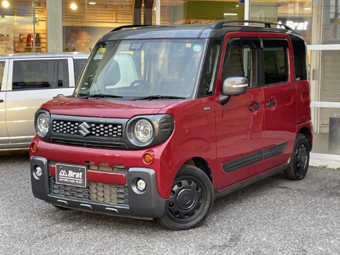 新着情報“スペーシアギアハイブリッドXZ”2020年式フェニックスレッドパール/ガンメタリック2トーンルーフ入荷しました！