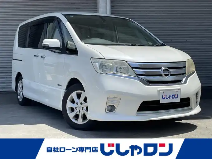 新着情報“セレナハイウェイスターG S－ハイブリッド”2013年式ブリリアントホワイトパール入荷しました！
