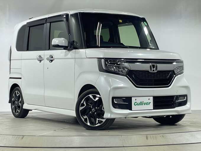 新着情報“Ｎ－ＢＯＸカスタムG・Lターボホンダセンシング”2020年式プラチナホワイトパール入荷しました！