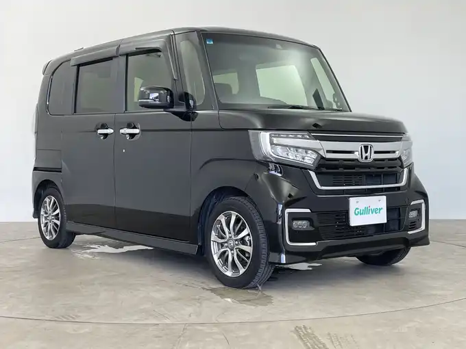 新着情報“Ｎ－ＢＯＸカスタムEX”2021年式クリスタルブラックパール入荷しました！