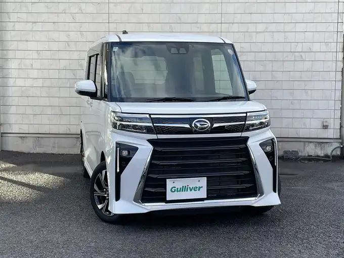 新着情報“タントカスタムX”2022年式シャイニングホワイトパール入荷しました！