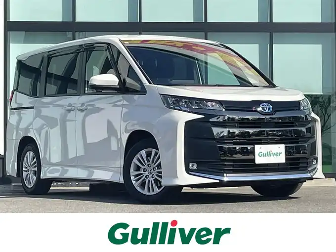 新着情報“ノアハイブリッドS－G”2024年式ホワイトパールクリスタルシャイン入荷しました！