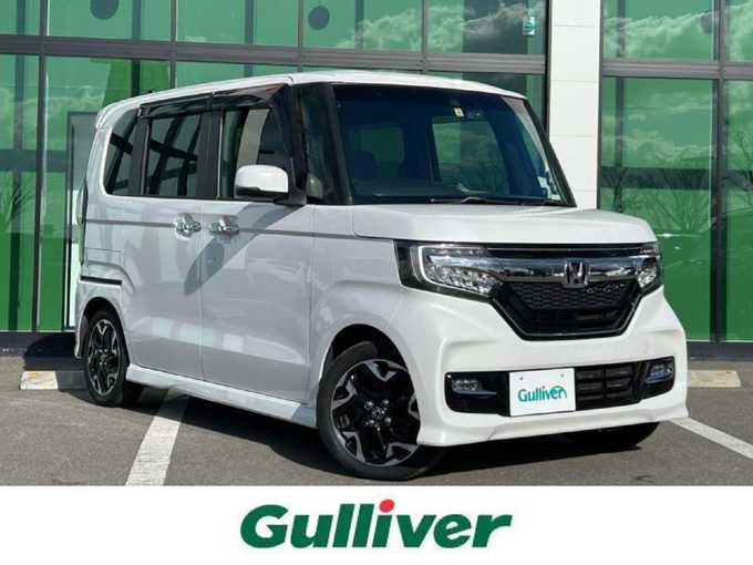 新着情報“Ｎ－ＢＯＸカスタムG・Lターボホンダセンシング”2018年式プラチナホワイトパール入荷しました！