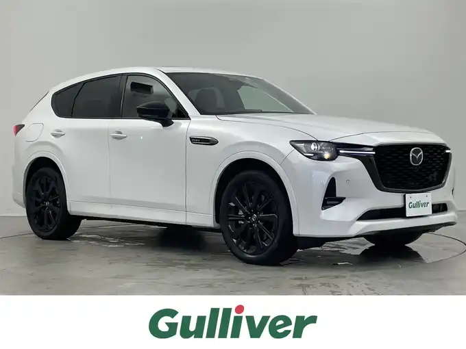 新着情報“ＣＸ－６０PHEV プレミアムスポーツ”2022年式ロジウムホワイトプレミアムメタリック入荷しました！
