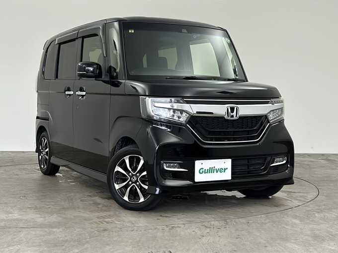 新着情報“Ｎ－ＢＯＸカスタムG・Lホンダセンシング”2018年式クリスタルブラックパール入荷しました！
