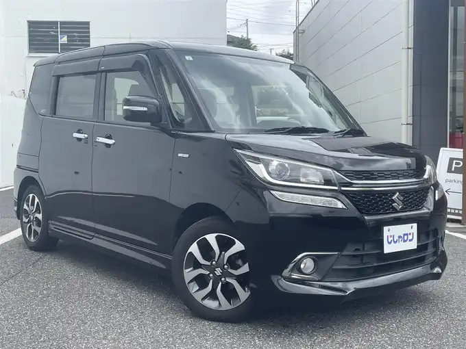 新着情報“ソリオバンディットFリミテッド デュアルカメラブレーキサポート装着車”2017年式スーパーブラックパール入荷しました！