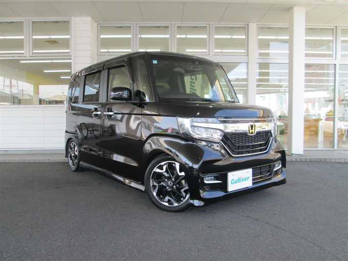 新着情報“Ｎ－ＢＯＸカスタムG・Lターボホンダセンシング”2020年式クリスタルブラックパール入荷しました！