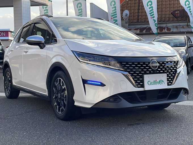 新着情報“ノートオーテック クロスオーバー”2022年式ピュアホワイトパール入荷しました！