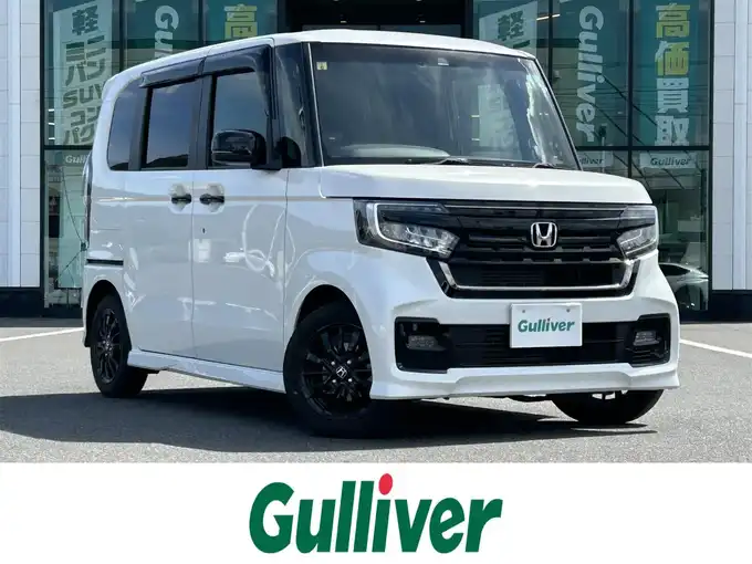 新着情報“Ｎ－ＢＯＸカスタムL”2023年式プラチナホワイトパール入荷しました！