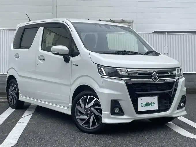 新着情報“ワゴンＲカスタムＺハイブリッドZT”2022年式ピュアホワイトP入荷しました！